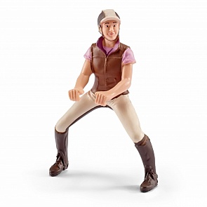 Фигурка - Всадник, розовый (Schleich, 42162)